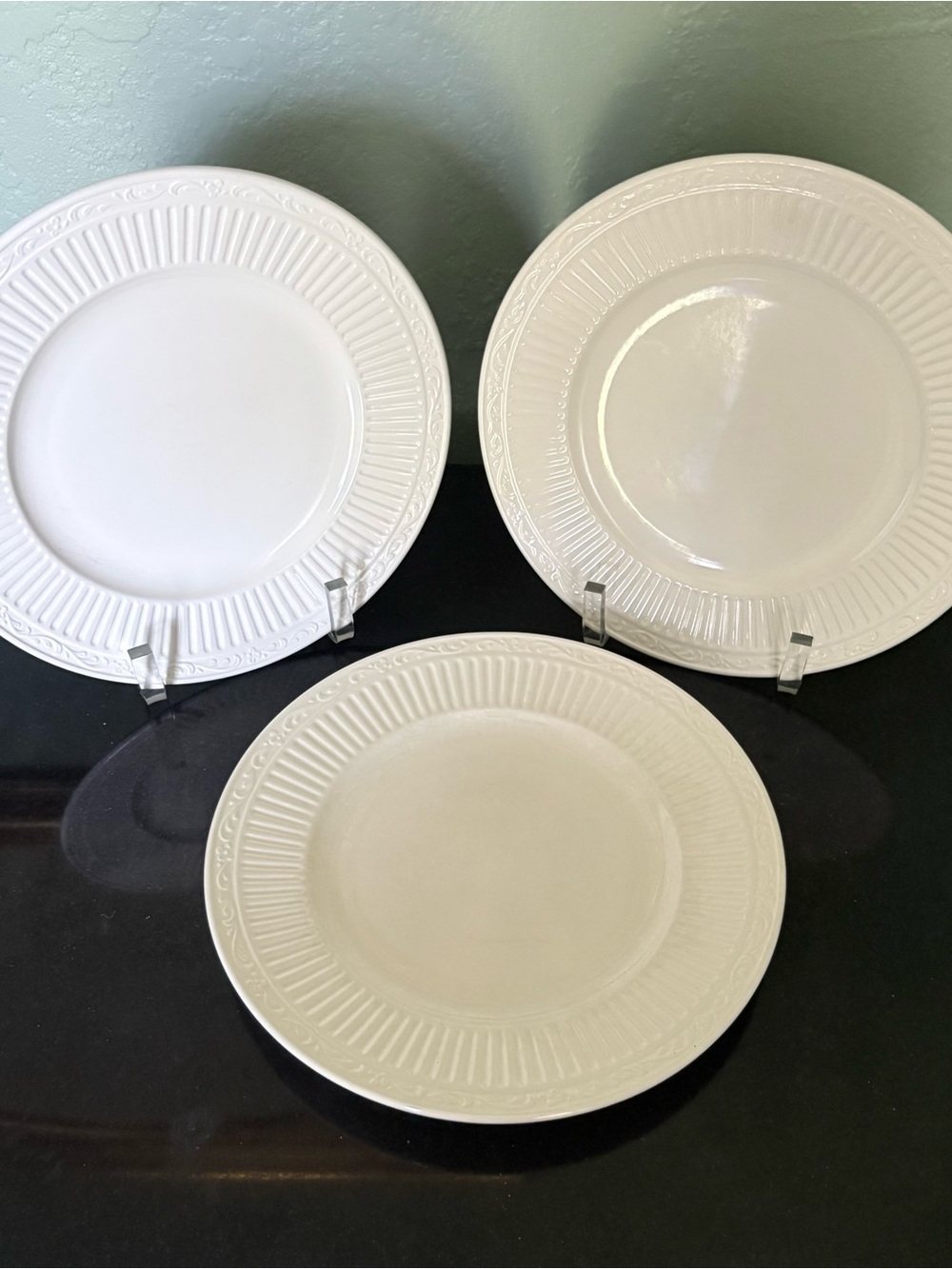 Mikasa Italian Countryside Set Of  Three  8 1/2" Salad Plates